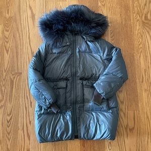 Gently used, kids navy ZARA puffer